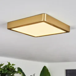 Lampes Dorées-hofstein Plafonnier Finsrud LED Or, 1 lumière