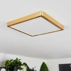 Lampes Dorées-hofstein Plafonnier Finsrud LED Or, 1 lumière