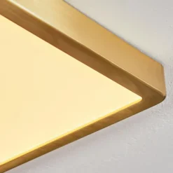 Lampes Dorées-hofstein Plafonnier Finsrud LED Or, 1 lumière