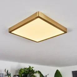 Lampes Dorées-hofstein Plafonnier Finsrud LED Or, 1 lumière