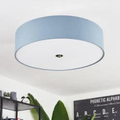 Lampes En Tissu-hofstein Plafonnier Foggia Chrome, 3 lumières