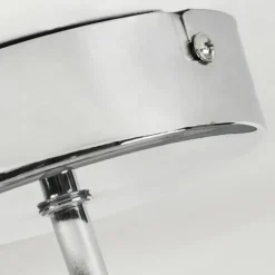 Lampes En Tissu-hofstein Plafonnier Foggia Chrome, 3 lumières