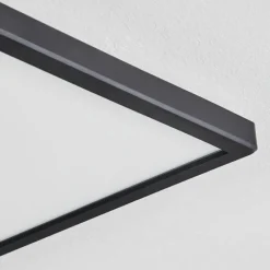 hofstein Plafonnier Folgares LED Noir, 1 lumière