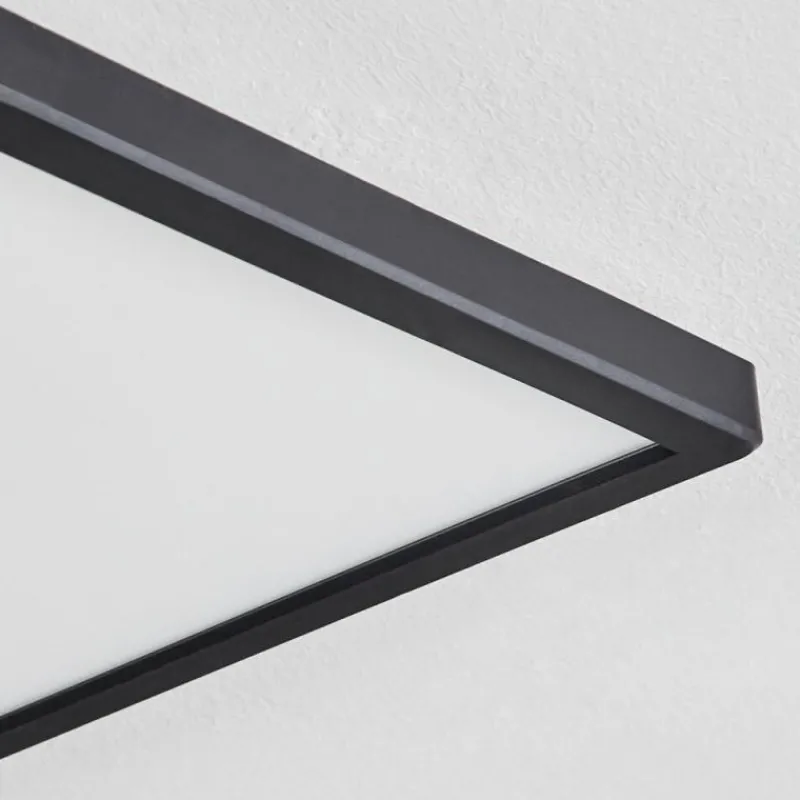 hofstein Plafonnier Folgares LED Noir, 1 lumière