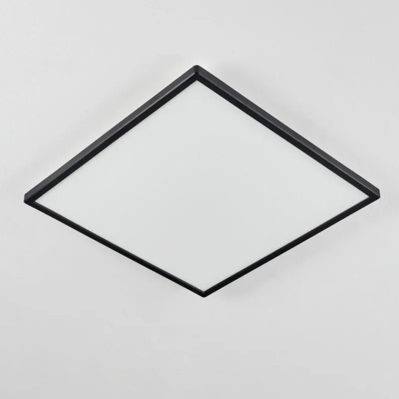 hofstein Plafonnier Folgares LED Noir, 1 lumière