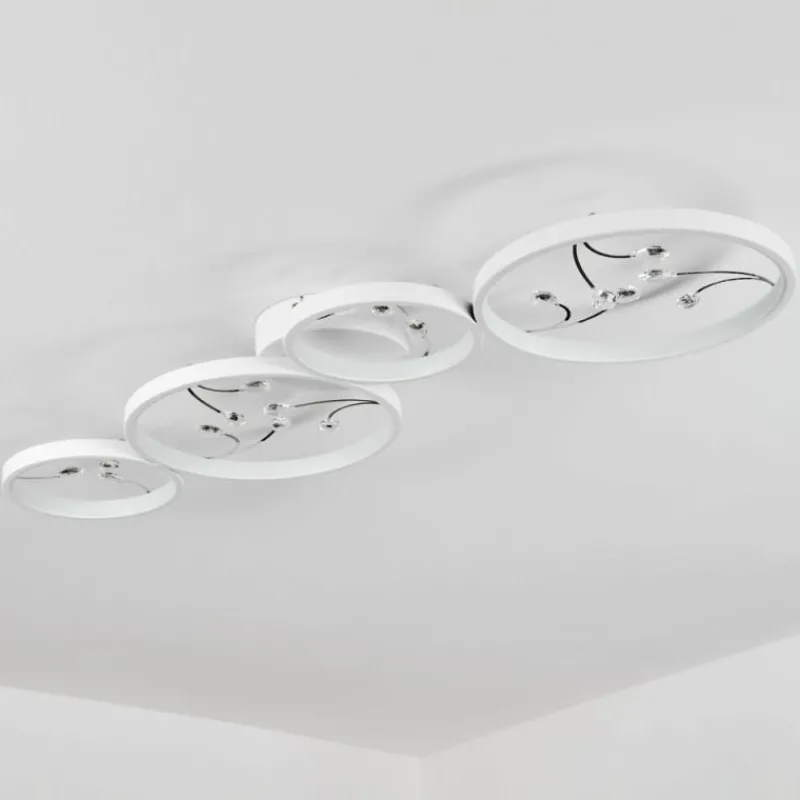 hofstein Plafonnier Fombillou LED Blanc, 1 lumière