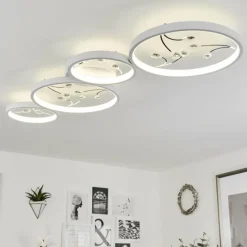 hofstein Plafonnier Fombillou LED Blanc, 1 lumière