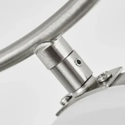 hofstein Plafonnier Frans LED Nickel mat, 1 lumière