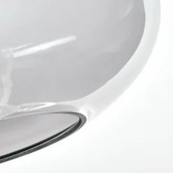Suspension Verre Fumé-hofstein Plafonnier Haikala Fumé, 3 lumières
