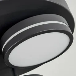 hofstein Plafonnier Huallilemu LED Noir, 3 lumières