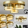 hofstein Plafonnier Huallilemu LED Laiton, 3 lumières