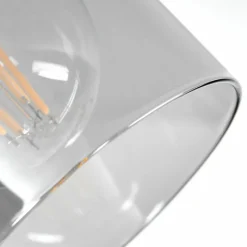 hofstein Plafonnier Hunouri Noir, 4 lumières