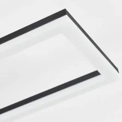 hofstein Plafonnier Hyacinthe LED Noir, 1 lumière, Télécommandes