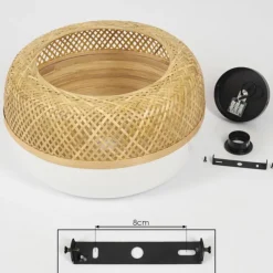 Luminaires Scandinaves-hofstein Plafonnier Isisford Noir, 1 lumière