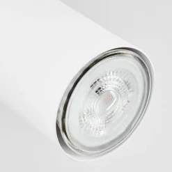 Luminaires Scandinaves-hofstein Plafonnier Javel Chrome, Blanc, 4 lumières