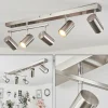 hofstein Plafonnier Javel Chrome, Nickel mat, 5 lumières