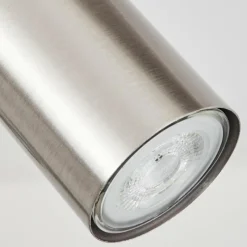 hofstein Plafonnier Javel Chrome, Nickel mat, 5 lumières