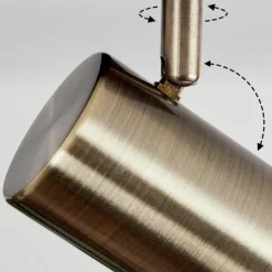 hofstein Plafonnier Javel Noir, 3 lumières