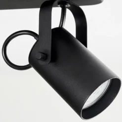 hofstein Plafonnier Kergus Noir, 4 lumières