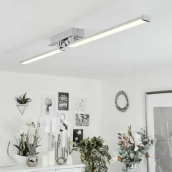 hofstein Plafonnier Kudus LED Chrome, 1 lumière