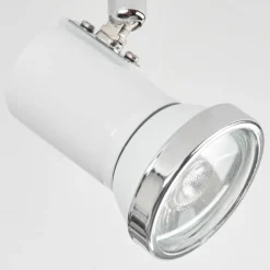 hofstein Plafonnier Lanrigan LED Chrome, Blanc, 3 lumières