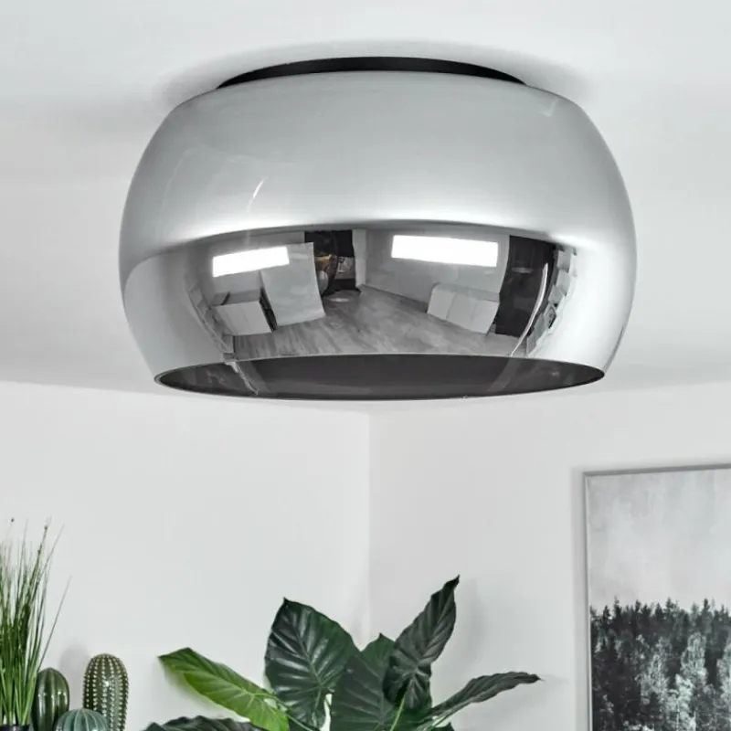 hofstein Plafonnier Lissy Noir, 3 lumières