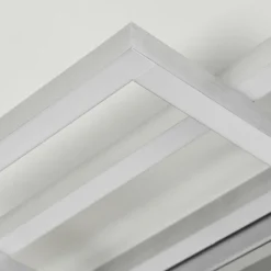 hofstein Plafonnier Longos LED Aluminium, 1 lumière