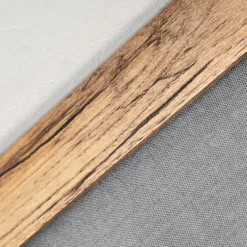 Lampes En Tissu-hofstein Plafonnier Lure Brun, Couleur bois, Noir, 3 lumières