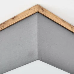 Lampes En Tissu-hofstein Plafonnier Lure Brun, Couleur bois, Noir, 3 lumières