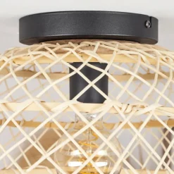 Luminaires Scandinaves-hofstein Plafonnier Madic Noir, 1 lumière