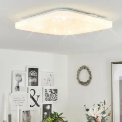hofstein Plafonnier Melres LED Blanc, 1 lumière