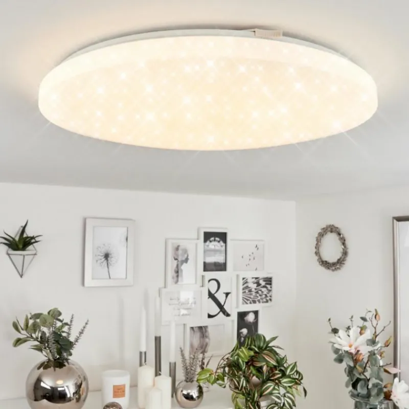 hofstein Plafonnier Melres LED Blanc, 1 lumière