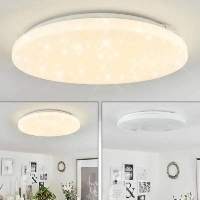 hofstein Plafonnier Melres LED Blanc, 1 lumière