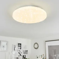 hofstein Plafonnier Melres LED Blanc, 1 lumière