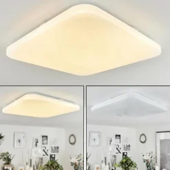 hofstein Plafonnier Melres LED Blanc, 1 lumière