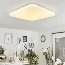 hofstein Plafonnier Melres LED Blanc, 1 lumière