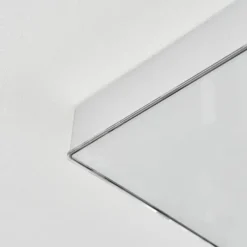 hofstein Plafonnier Mentque LED Argenté, 1 lumière