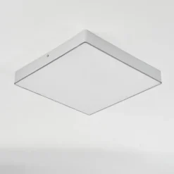 hofstein Plafonnier Mentque LED Argenté, 1 lumière