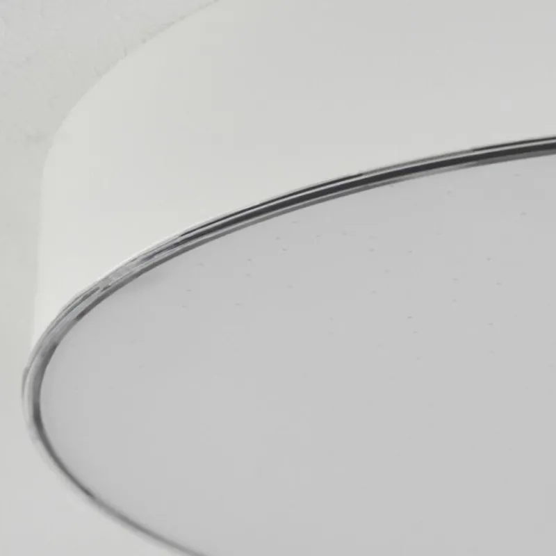 hofstein Plafonnier Mentque LED Blanc, 1 lumière