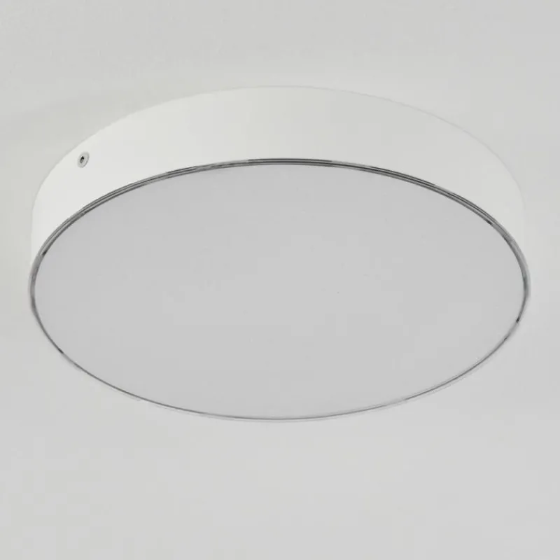 hofstein Plafonnier Mentque LED Blanc, 1 lumière