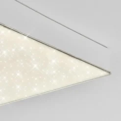 hofstein Plafonnier Mentque LED Blanc, 1 lumière