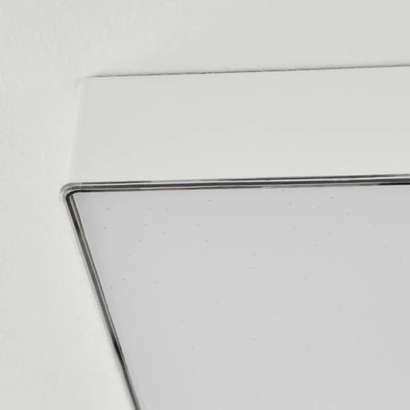 hofstein Plafonnier Mentque LED Blanc, 1 lumière