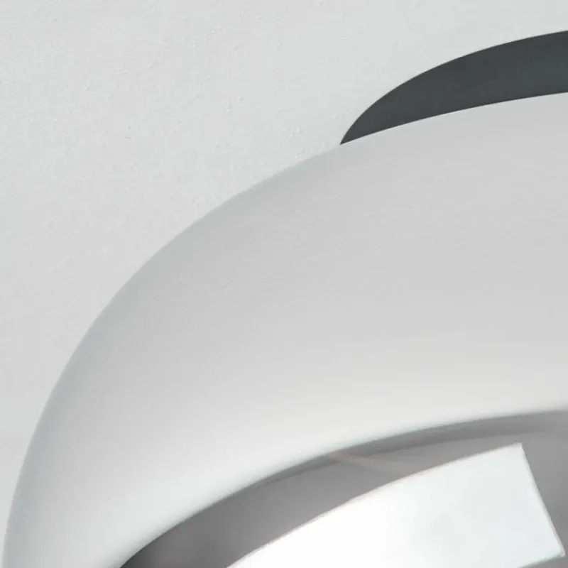 Suspension Verre Fumé-hofstein Plafonnier Molloy Chrome, Fumé, 1 lumière