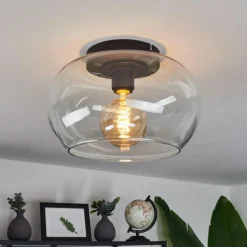 hofstein Plafonnier Molloy Clair, 1 lumière