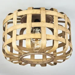 Luminaires Scandinaves-hofstein Plafonnier Moselos Écru, 1 lumière
