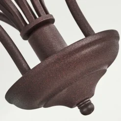 hofstein Plafonnier Mosquerito Rouille, 3 lumières