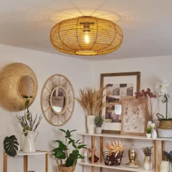 Luminaires Scandinaves-hofstein Plafonnier Mulstrand Écru, 1 lumière