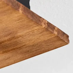 Suspension Verre Fumé-hofstein Plafonnier Murianette Écru, Noir, 3 lumières