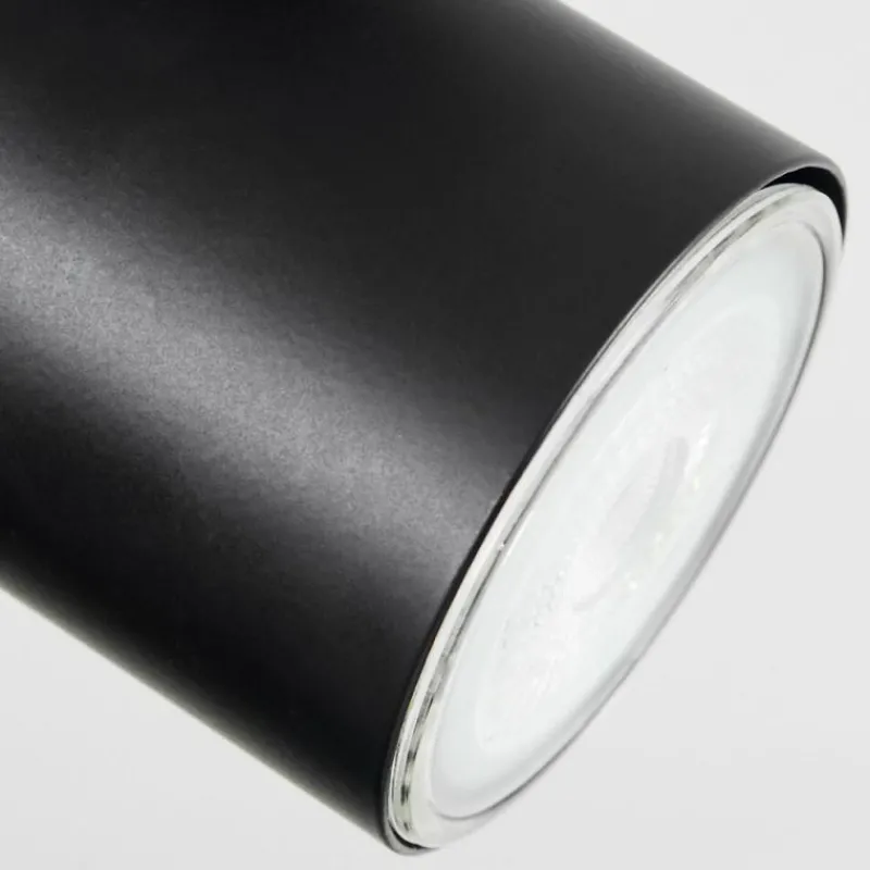 hofstein Plafonnier Nestavel LED Noir, 2 lumières