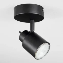 hofstein Plafonnier Nestavel LED Noir, 1 lumière* Éclairage Led